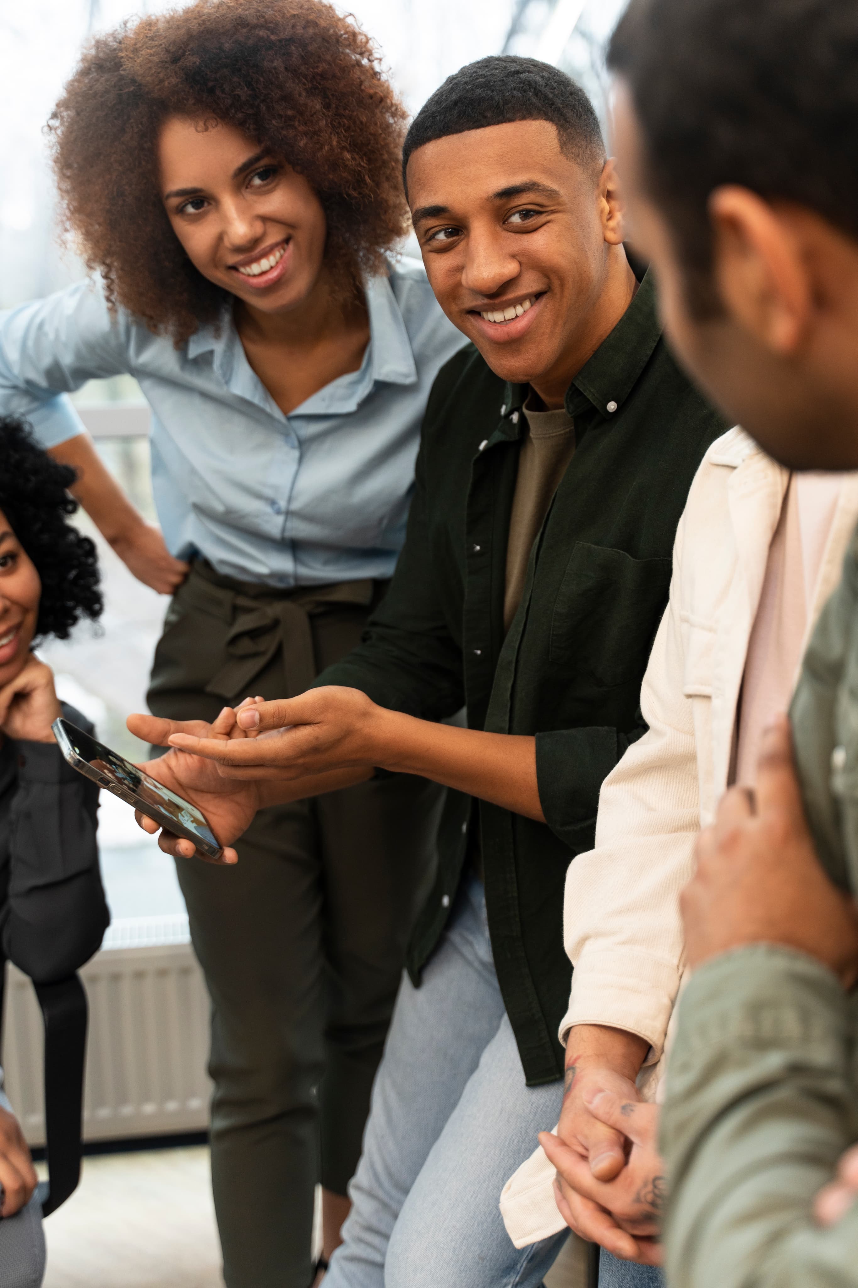 Jovens profissionais